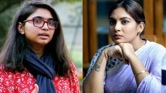 তাসনিম জারাকে নিয়ে নীলা ইসরাফিলের ফেসবুক স্ট্যাটাস