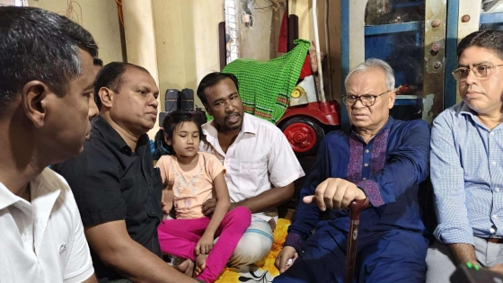শিশু লামিয়ার বাবা রাজ্জাকের চিকিৎসার দায়িত্ব নিলেন তারেক রহমান