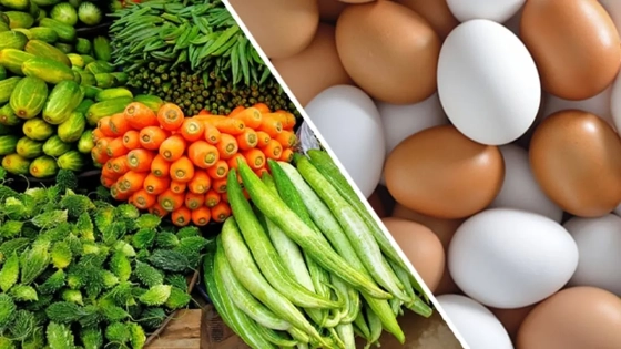 সবজির সঙ্গে বাড়তি ডিমের দামও