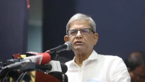 বর্তমান সংকট তৈরি করেছে অন্তর্বর্তী সরকার : মির্জা ফখরুল