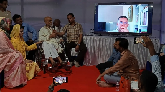 বিএনপির সেই নেতার ইচ্ছা পূরণে ভার্চুয়ালি সাক্ষাৎ করলেন তারেক রহমান