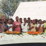 যুবদল নেতা কলিম হাওলাদারের নেতৃত্বে জিয়ার সমাধিতে ফুলেল শ্রদ্ধা