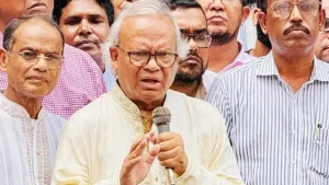 গণভোটের চারটি প্রশ্নের একটিতে না বলার সুযোগ কোথায় : রিজভী