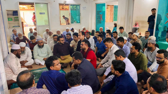 খালেদা জিয়ার আরোগ্য কামনায় মিটফোর্ডে ছাত্রদলের দোয়া মাহফিল