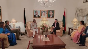 মির্জা ফখরুলের সঙ্গে মঙ্গোলিয়ার অনাবাসিক রাষ্ট্রদূতের বৈঠক