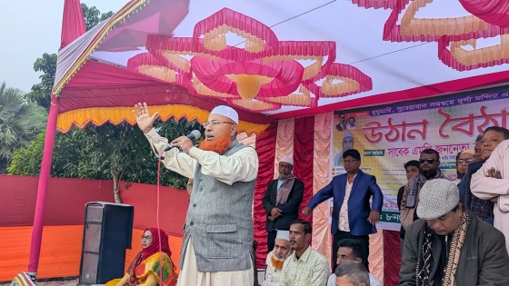 সনাতনী ধর্মাবলম্বীদের অধিকার রক্ষার অঙ্গীকার কাজী আলাউদ্দিনের